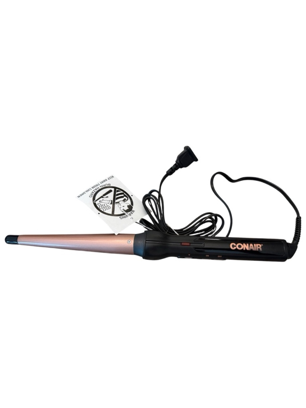 CONAIR Ceramic Tapered Curling Wand